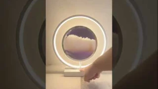 Product Link in the Comments! 🔥 3D LED Flowing Sand Art Table Lamp 🔥