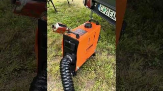 Vevor Diesel Heater no clicking sound - overland camper trailer #shorts #camper #offroad #camping