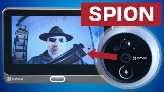 EZVIZ CP4/DP2C im Test: Digitaler Türspion, Klingel mit Kamera!