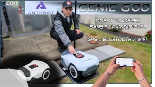 Anthbot Génie 600 - ROBOT TONDEUSE sans fil Vision 3D - GPS + 4 caméras
