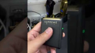 New supreme trimmer SOLO (single foil shaver) #barber #barberlife #barberworld