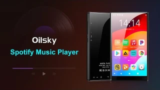 MP3 Player with Bluetooth and WiFi, 80GB Music Player with Spotify, 1080P Android MP4 Player