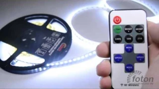 Радио диммер RF DMR 12V, 6A (11 buttons) mini