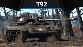НАЗЕМНОЕ НЛО T92 в War Thunder