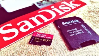 Тесты Sandisk microSD от Extreme Pro до  Ultra на скорость чтения и запись!)