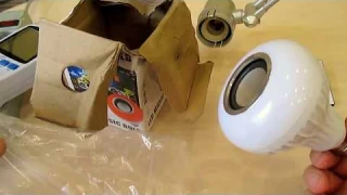 LED МНОГОЦВЕТНАЯ МУЗЫКАЛЬНАЯ ЛАМПА УТОПЛЕННИК С Bluetooth КОЛОНКОЙ!!!