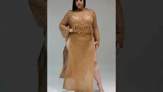 Plus Size Fashion - Maui Beaches Skirt Set #plussizefashion #shorts