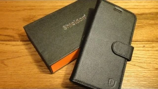 Leather Wallet Case for Samsung S6 Edge by Shieldon - Phone Case Series Ep. 27