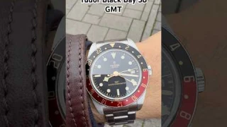 Tudor Black Bay 58 GMT (on 6.75"/17cm wrist) #tudor #wristwatch #watchcollector #watch