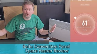 STAY WARM THIS WINTER - Ballu Convection Panel Space Heater Review