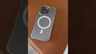 Топовый чехол по низкой цене. MagSafe для iPhone 14 Pro, прозрачный c анимацией