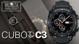 СМАРТ-ЧАСЫ от CUBOT почти ДАРОМ! - Умные часы CUBOT C3 с круглым дисплеем и пульсометром - ОБЗОР