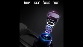 Touch Screen Stream Media Car DVR Dash Cam Dual Lens Rear View Mirror  Dashcam Video Recorder Car