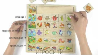 Развивающая игра "Ассоциации", Мастер игрушек, арт.IG0051