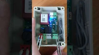 Управление воротами с контроллером DoorHan CV-01