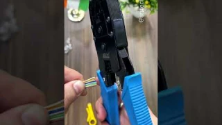 How to make LAN cable in 1 Min ⚡CAT5 CAT6 CAT6E