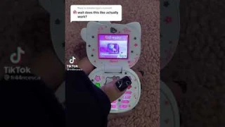 REAL hello kitty phone 👀😍