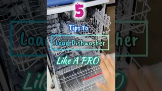 5 Tips To Load Dishwasher Like A PRO😎 #dishwasher #indiankitchen #tips #loading #cleaning #shorts