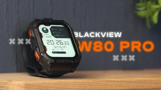 ВЫГОДНО И БРУТАЛЬНО ЗА 2000 Р 🔥 Умные Часы BlackView W80 PRO GPS  1,91 дюйма, 900 мАч с фонариком