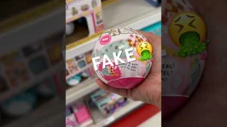 DO NOT BUY FAKE MINI BRANDS