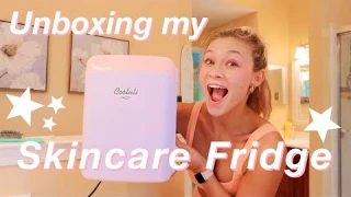 UNBOXING MY SKINCARE FRIDGE | Cooluli 10L | Unboxing + Review!