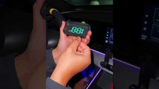 Digital Universal Car HUD GPS Speedometer || Over Speed Alarm for Cars #cars #speedmeter #shorts