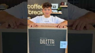 My new espresso machine - the Diletta Bello+ #coffee