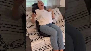 I am in heaven! Really helps with my neck and back after a long hard day. 💆🏼‍♀️ #massager