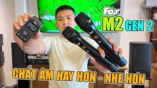 Micro FOX M2 GEN2 - Chất Âm Hay Hơn, Nhẹ Hơn