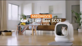 UNBOX & SET UP: Meowant Self-Cleaning Cat Litter Box - MW-SC02