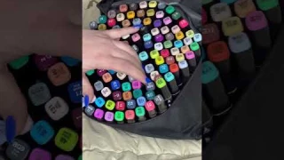 ОБРИСУЙСЯ 🔥🔥🔥НЕСТАНДАРТНОЕ РЕШЕНИЕ И 120 МАРКЕРОВ ❤️❤️❤️