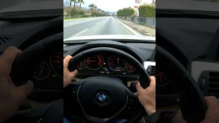 BMW 0-100 F30 320i 170hp #bmw #320d #320i #f30
