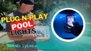 HOW TO Install LyLmLe LED Pool Lights + HONEST REVIEW