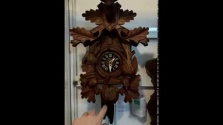 Настенные часы КУКУШКА - Jager.  1950-60 года.  W.GERMANY