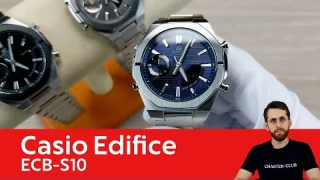 Бюджетно, тонко, технологично / Casio Edifice ECB-S10