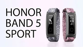 Honor Band 5 Sport - умный браслет для любителей бега и баскетбола