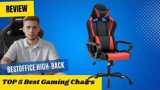 Review BestOffice High-Back Gaming Chair - TOP 5 Best Gaming Chairs On Amazon 2024