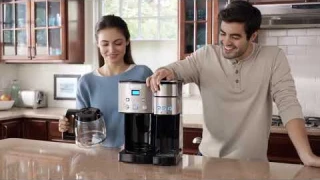 COFFEE CENTER 12-CUP COFFEEMAKER & SINGLE-SERVE BREWER - COMMERCIAL (SS-15C)