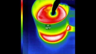 Кружка в тепловизор
