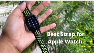 TECHONTO Sports Band Soft Silicone Apple watch Band. #Applewatch #straps