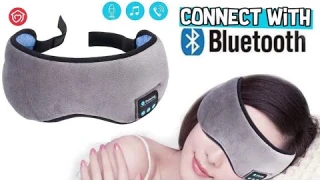 МУЗЫКАЛЬНАЯ МАСКА ДЛЯ СНА ПО БЛЮТУЗ / BLUETOOTH MUSIC SLEEP MASK