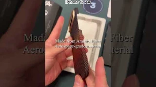 Unboxing PITAKA Case for iPhone Air | 아이폰 에어 피타카 케이스 언박싱