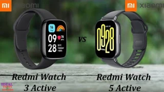 Xiaomi Redmi Watch 3 Active vs Xiaomi Redmi Watch 5 Active