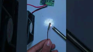 How to use temperature sensor for automatic fan control