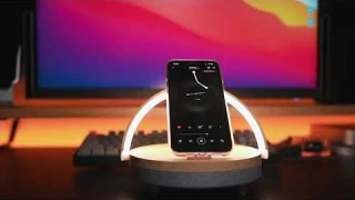 Multifunctional desk lamp wireless charging bluetooth speaker