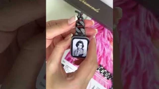 Металлический браслет ремешок для часов Apple Watch Series 3,4,5,6,7,8,SE Alluring Lady 3