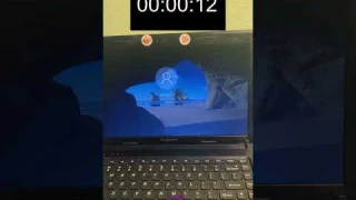 LAPTOP  Lenovo G470 Boot Win 10 #shorts