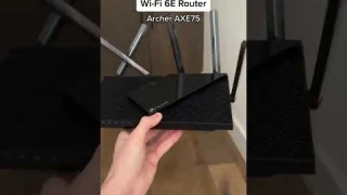 TP-Link AXE5400 Tri-Band WiFi 6E Router (Archer AXE75)