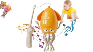 Интерактивная игрушка Танцующий кальмар Dancing Squid