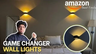 Amazon Finds | The BEST Rechargeable Wall Light for Any Room! |  No Drill No Mess | Daily Vlog 42